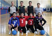 پیروزی تیم گلبال مردان ایران مقابل مغولستان