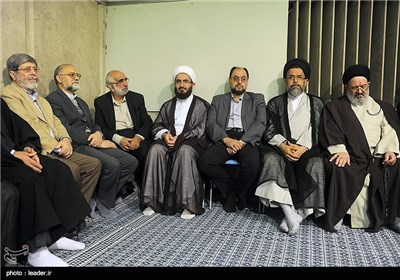 A Group of Iranian People Meet Ayatollah Khamenei