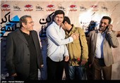 کریم باقری در مراسم افتتاحیه فیلم سینمایی ساکن طبقه وسط به کارگردانی شهاب حسینی