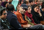 حبیب رضایی در مراسم افتتاحیه فیلم سینمایی ساکن طبقه وسط به کارگردانی شهاب حسینی