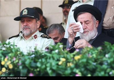 Funeral Held for Victims of Crashed Iranian Police Plane