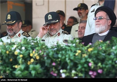 Funeral Held for Victims of Crashed Iranian Police Plane