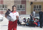 برگزاری هفدهمین مانور زلزله در مدارس استان خراسان شمالی