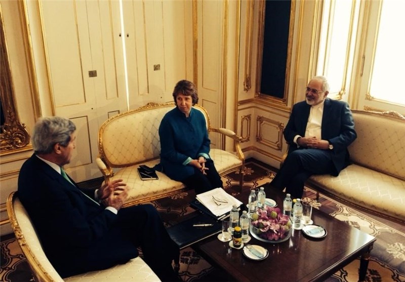 Iran’s Zarif, EU’s Ashton, US’s Kerry Meet in Vienna