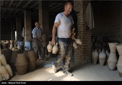 Pottery Workshop in Iran's Northwestern City of Tabriz