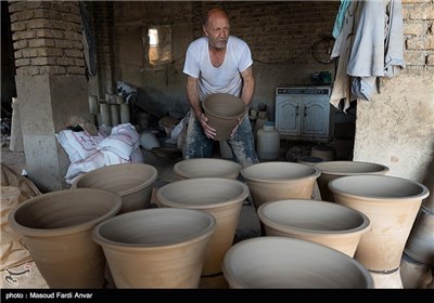 Pottery Workshop in Iran's Northwestern City of Tabriz