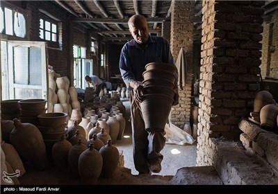 Pottery Workshop in Iran's Northwestern City of Tabriz