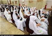 چهارمین جشن ازدواج ۲۵۰ نفر از طلاب استان فارس