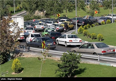 ترافیک صبحگاهی در تهران