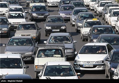ترافیک صبحگاهی در تهران