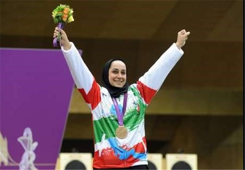 Iran&apos;s Shooter Sareh Javanmardi Claims Gold in Asian Para Games