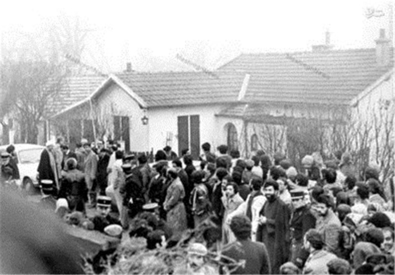 تصاویری از آغازین روزهای اقامت امام خمینی در پاریس