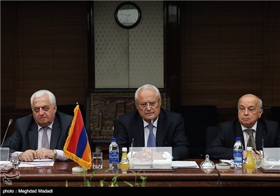 Iran, Armenia's Energy Ministers Meet in Tehran