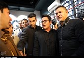 افتتاح فروشگاه لوازم ورزشی علی دایی