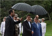استقبال رسمی جهانگیری از نخست‌وزیر ارمنستان