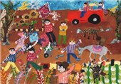 نقاشی پسر 10 ساله اصفهانی در بین آثار منتخب مسابقه پوستر سازمان فائو