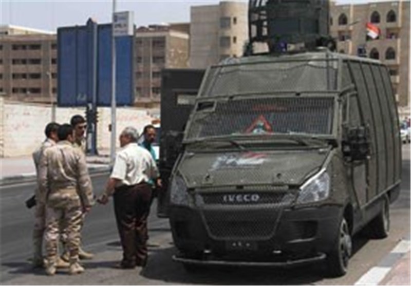 ورود خودروهای زرهی مصر به دانشگاه الازهر