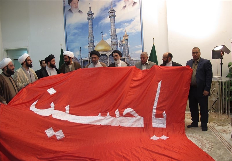 فیروزی: پرچم گنبد امام حسین(ع) در نمایشگاه قرآن مشهد به نمایش درآمد