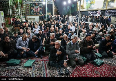 مراسم ختم آیت الله مهدوی کنی - مسجد سید عزیزالله بازار تهران