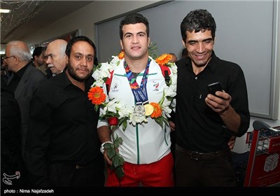 استقبال از کاروان اعزامی مسابقات پارا آسیایی 2014 - مشهد