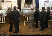 افتتاح نمایش عکس ضریح عشق