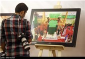 افتتاح نمایش عکس ضریح عشق