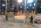 همایش بزرگ سوگواره حضرت رقیه در نطنز برگزار شد