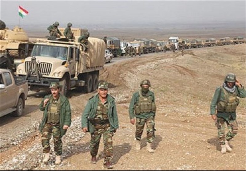 قوات البیشمرکة العراقیة تصل مدینة عین العرب السوریة