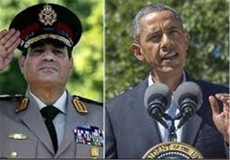 فیلم/تلاش ذلت بار السیسی برای دست دادن با اوباما