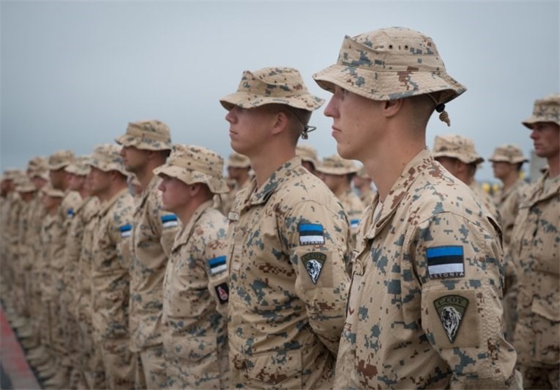 مربی‌های نظامی «استونی» در راه افغانستان