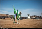 بزرگترین تعزیه میدانی کشور در صحرا رود فسا