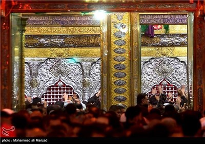 Mourning Processions in Holy Shrine of Imam Hussain (AS) in Karbala