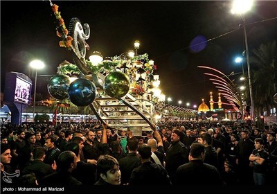 Mourning Processions in Holy Shrine of Imam Hussain (AS) in Karbala