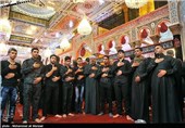 Mourning Processions in Holy Shrine of Imam Hussain (AS) in Karbala