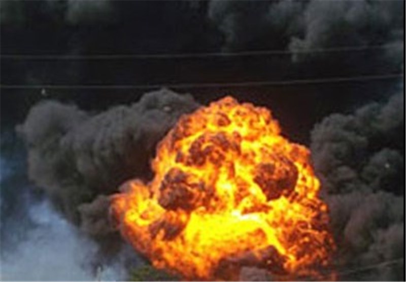 انفجار در مخزن گاز شرکت بوتان یزد