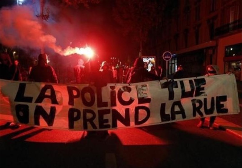 درگیری پلیس فرانسه با معترضان +عکس