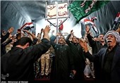اقامة مراسم العزاء فی حرم الامام الحسین (ع) فی کربلاء المقدسة