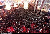 اقامة مراسم العزاء فی حرم الامام الحسین (ع) فی کربلاء المقدسة