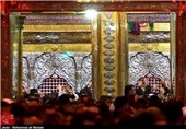 اقامة مراسم العزاء فی حرم الامام الحسین (ع) فی کربلاء المقدسة