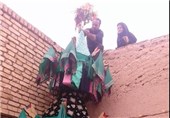 «شده‌بندی» رسمی کهن در روستاهای یزد + تصاویر