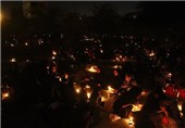 تجمع بزرگ شام غریبان امام حسین(ع) به سمنان حال و هوایی کربلایی داد+تصاویر