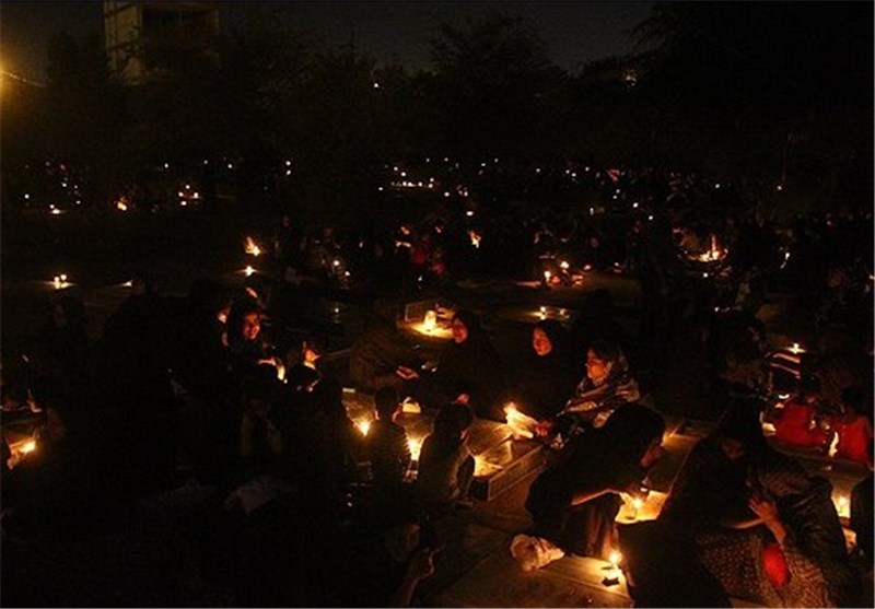 شام غریبان شهدای دشت کربلا در استان بوشهر برگزار شد + تصاویر