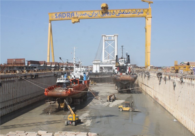 12 کشتی سالانه در کارخانه کشتی‌سازی بوشهر تعمیر و نوسازی می‌شود