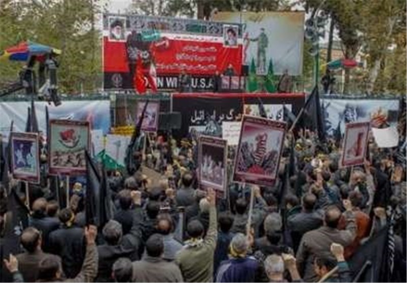 راهپیمایی 13 آبان در استان البرز آغاز شد