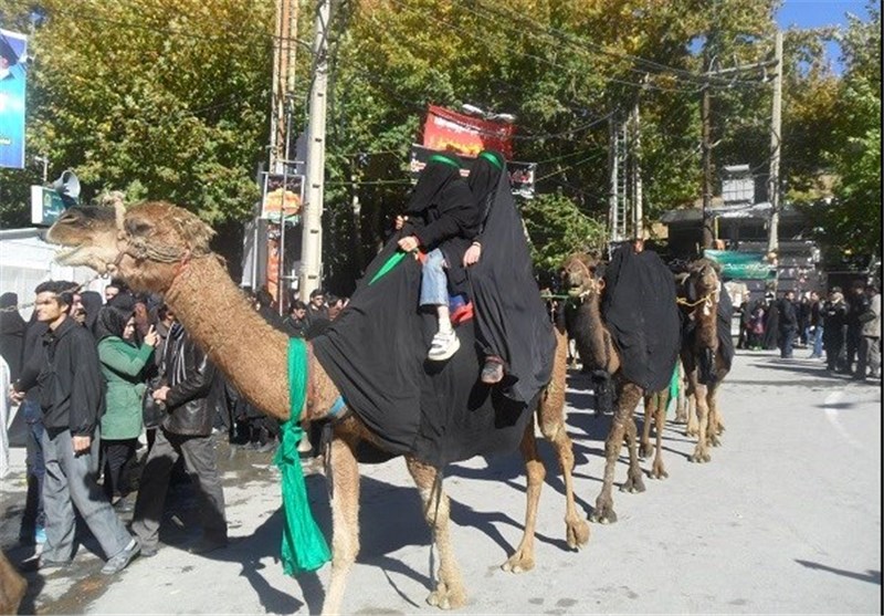 آئین سوگواری یازدهم محرم در خوانسار برگزار شد+ تصاویر