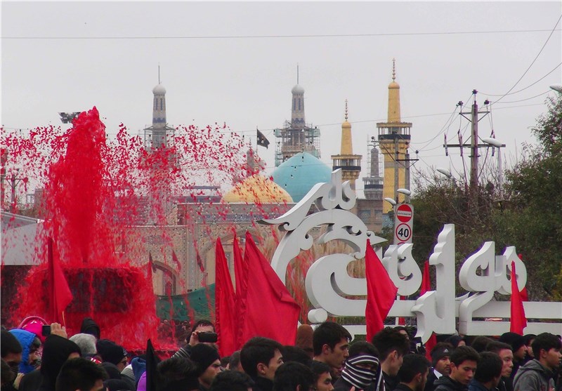 مهاجرین افغانستانی و شور عزاداری سالار شهیدان در مشهد مقدس + تصاویر