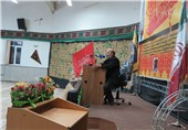مراسم اربعین شهدای گمنام در زنجان برگزار شد