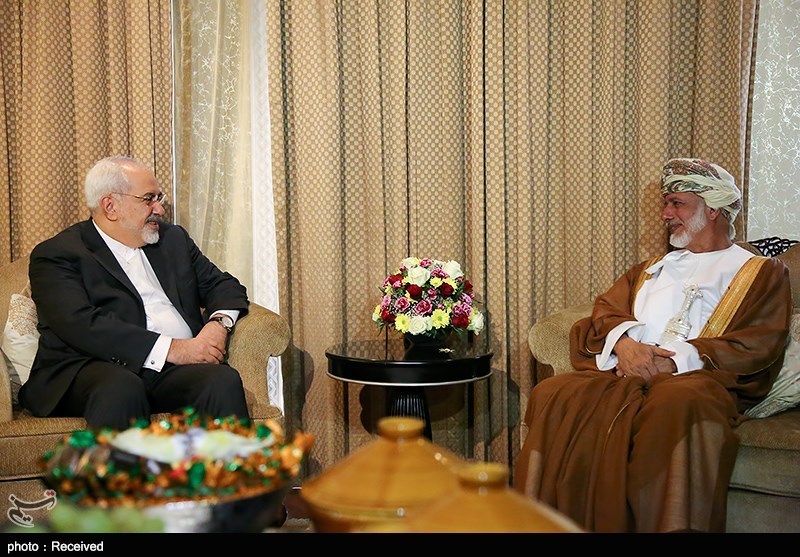 ظریف با همتای عمانی خود دیدار کرد