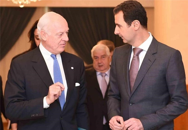 بشار اسد:طرح &quot;دی میستورا&quot; شایسته بررسی است+عکس