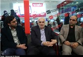 استاندار مازندران از غرفه خبرگزاری تسنیم بازدید کرد